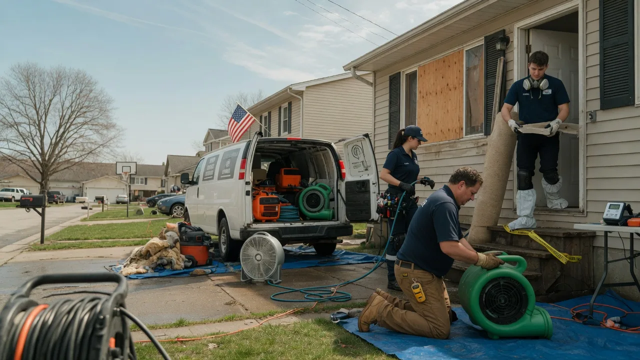 Water Damage Restoration in Goodrich, MI near me